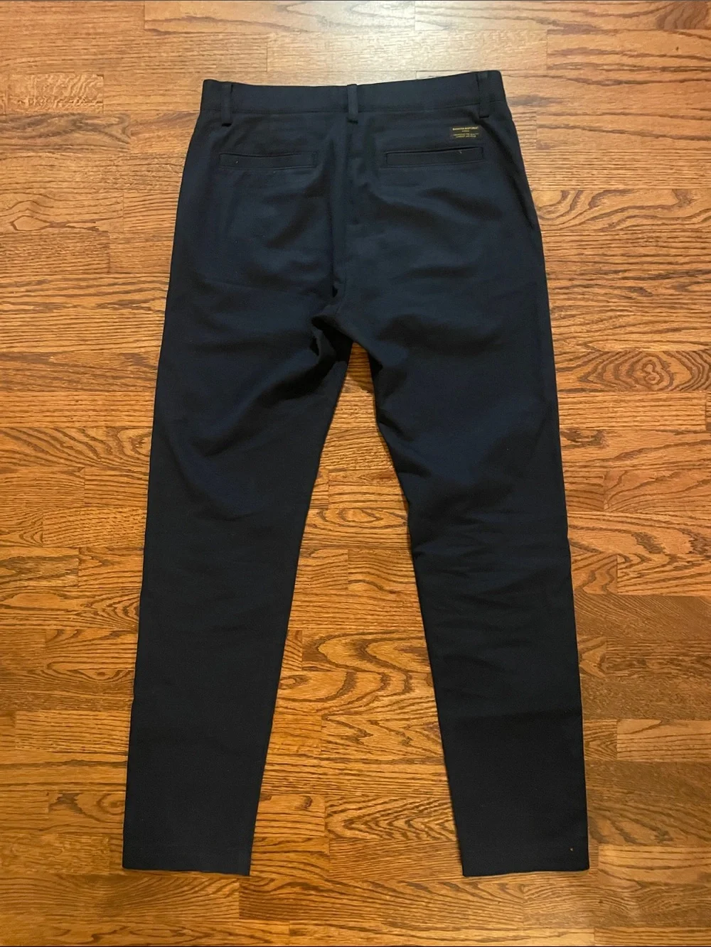 Men's Banana Republic Navy “Slim Italian” Dress Pants - Tailored Chino 32x34
